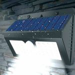 mejores focos solares exteriores potentes con sensor de movimiento