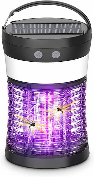mejor mata mosquitos exterior solar