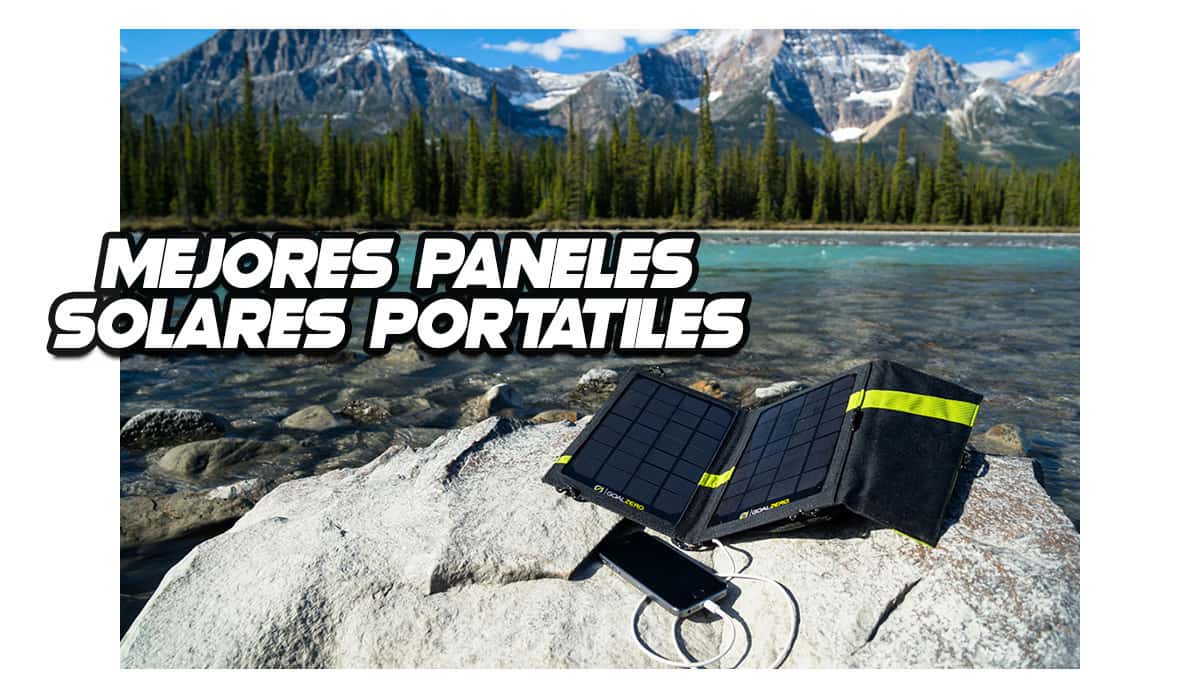 mejores paneles solares portatiles