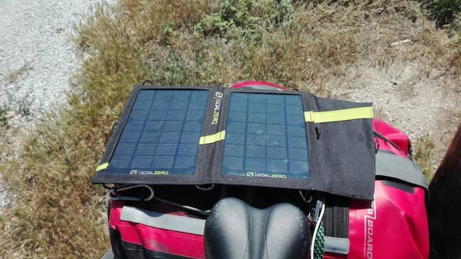 paneles solares portatiles bicicleta