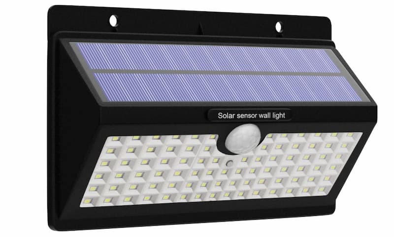 lampara led solar para jardin
