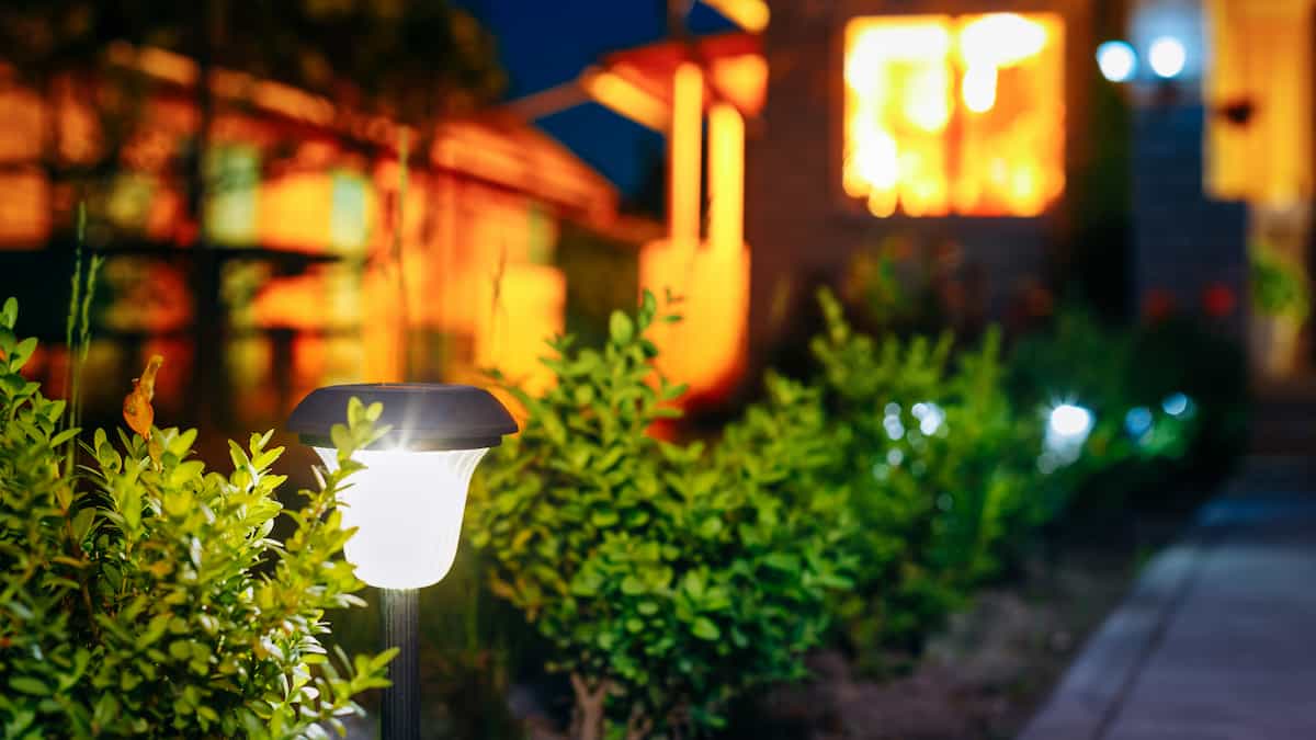 Lamparas de jardin solares para exterior